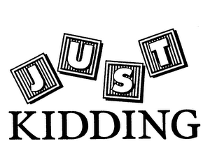 JUST KIDDING logo