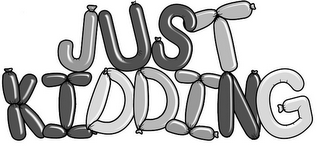 JUST KIDDING logo