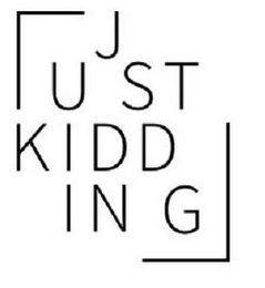 JUST KIDDING logo