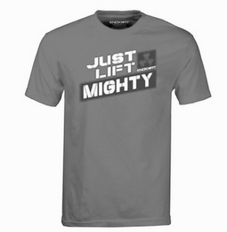 JUST LIFT MIGHTY logo