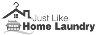 JUST LIKE HOME LAUNDRY logo