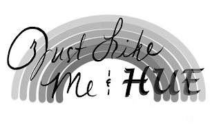 JUST LIKE ME & HUE logo