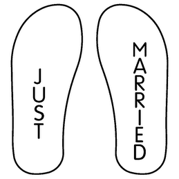 JUST MARRIED logo