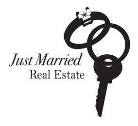 JUST MARRIED REAL ESTATE logo
