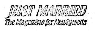 JUST MARRIED THE MAGAZINE FOR NEWLY WEDS logo