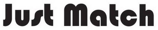 JUST MATCH logo