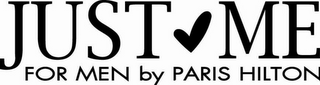 JUST ME FOR MEN BY PARIS HILTON logo