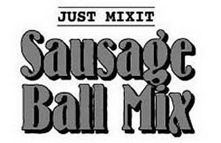 JUST MIXIT SAUSAGE BALL MIX logo