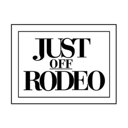 JUST OFF RODEO logo