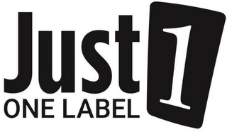 JUST ONE LABEL 1 logo