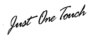 JUST ONE TOUCH logo