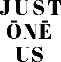 JUST ONE US logo