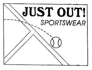 JUST OUT! SPORTSWEAR logo