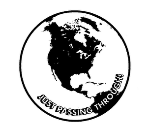 JUST PASSING THROUGH logo