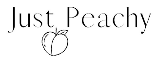JUST PEACHY logo