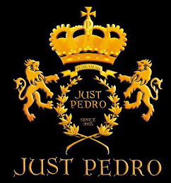 JUST PEDRO PEDRAM.SH SINCE 2005 JUST PEDRO logo