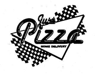 JUST PIZZA HOME DELIVERY logo