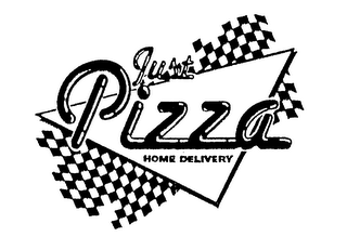 JUST PIZZA HOME DELIVERY logo