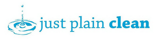 JUST PLAIN CLEAN logo