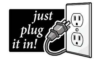 JUST PLUG IT IN! logo
