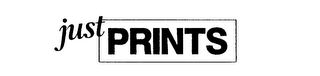 JUST PRINTS logo