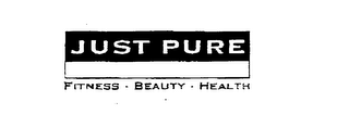 JUST PURE FITNESS BEAUTY HEALTH logo