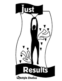 JUST RESULTS LIFESTYLE STUDIOS logo