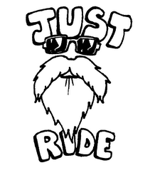 JUST RIDE logo