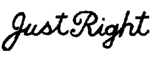 JUST RIGHT logo
