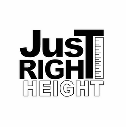JUST RIGHT HEIGHT logo