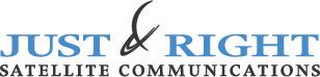JUST RIGHT SATELLITE COMMUNICATIONS logo