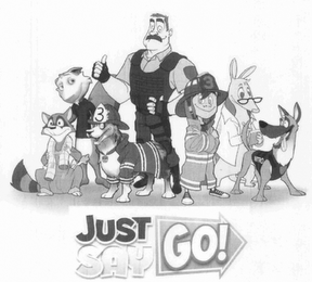 JUST SAY GO! 3 3 NITRO logo