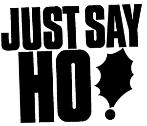 JUST SAY HO! logo