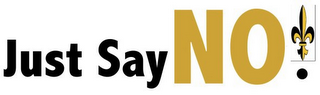 JUST SAY NO logo
