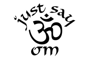 JUST SAY OM logo