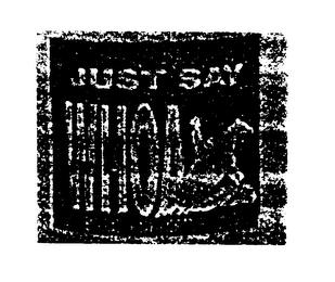 JUST SAY WHOA logo