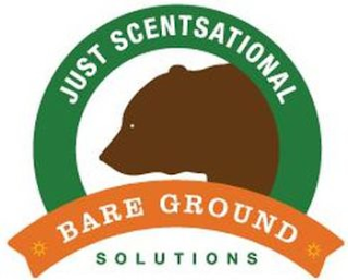 JUST SCENTSATIONAL BARE GROUND SOLUTIONS logo