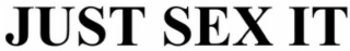 JUST SEX IT logo