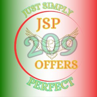 JUST SIMPLY PERFECT JSP 209 OFFERS logo