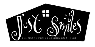 JUST SMILES DENTISTRY FOR YOUR KIDS ON THE GO logo