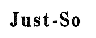 JUST-SO logo