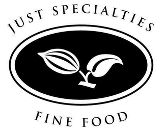 JUST SPECIALTIES FINE FOOD logo