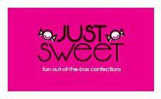 JUST SWEET FUN OUT-OF-THE-BOX CONFECTIONS logo