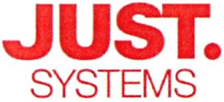 JUST. SYSTEMS logo