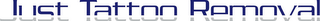 JUST TATTOO REMOVAL logo