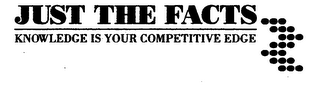 JUST THE FACTS KNOWLEDGE IS YOUR COMPETITIVE EDGE logo