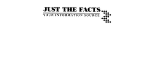 JUST THE FACTS YOUR INFORMATION SOURCE logo