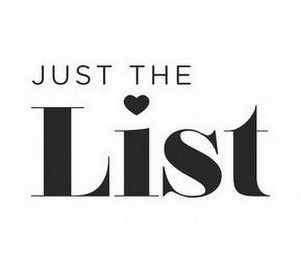 JUST THE LIST logo