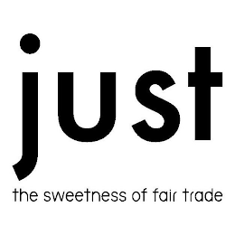 JUST THE SWEETNESS OF FAIR TRADE logo