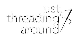 JUST THREADING AROUND logo